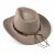 Hatte - Gårda Santaquin Crushable Wool felt Western hat (taupe)