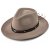 Hatte - Gårda Santaquin Crushable Wool felt Western hat (taupe)