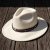 Hatte - Gårda Santaquin Crushable Wool felt Western hat (hvid)