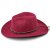 Hatte - Gårda Toquerville Crushable Wool felt Western hat (rød)