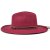 Hatte - Gårda Toquerville Crushable Wool felt Western hat (rød)