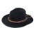 Hatte - Gårda Toquerville Crushable Wool felt Western hat (sort)