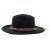 Hatte - Gårda Toquerville Crushable Wool felt Western hat (sort)