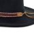 Hatte - Gårda Toquerville Crushable Wool felt Western hat (sort)