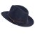 Hatte - Gårda Vicenza Crushable Wool felt Fedora (blå)