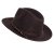 Hatte - Gårda Vicenza Crushable Wool felt Fedora (brun)