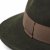 Hatte - Gårda Volterra Fedora Wool Hat (militærgrøn/beige)