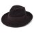 Hatte - Gårda Volterra Fedora Wool Hat (mørkebrun)