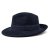 Hatte - Gårda Volterra Fedora Wool Hat (marineblå)