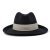 Hatte - Gårda Volterra Fedora Wool Hat (sort/creme)