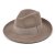 Hatte - Gårda Volterra Fedora Wool Hat (taupe)
