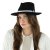 Hatte - Gårda Belluno Crushable Wool felt Fedora (sort)