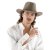 Hatte - Gårda Bowmont Crushable Wool felt Western hat (greige)