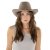 Hatte - Gårda Bowmont Crushable Wool felt Western hat (greige)