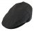 Sixpence / Flat cap - Jaxon Hats Oilcloth Flat Cap (Sort)