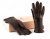 Handsker - Shepherd Women's Kate Leather Gloves (Brun)