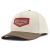 Kasket - Black River Crew Cotton Snapback (off-white/kaki)