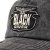 Kasket - Black River Eagle Washed Trucker (sort/creme)