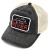 Kasket - Black River Hare Washed Trucker (sort/creme)