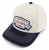 Kasket - Black River Nashville Cotton Snapback (off-white/marineblå)
