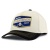 Kasket - Black River Omaha Cotton Snapback (offwhite/sort)