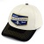 Kasket - Black River Omaha Cotton Snapback (offwhite/sort)
