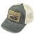 Kasket - Black River Racer Washed Trucker (mørkegrøn/fløde)