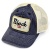 Kasket - Black River Toledo Washed Trucker (marineblå/creme)