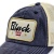 Kasket - Black River Toledo Washed Trucker (marineblå/creme)