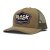 Kasket - Black River Wild West Trucker (grøn/creme)