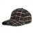 Kasket - Gårda Varel Checkered Cap (sort/brun)