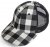 Kasket - Gårda Checkered Trucker (sort og hvid)