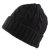 Beanies - Gårda Bad Gastein Cable Knit Wool Mix Beanie (sort)