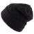 Beanies - Gårda Bad Gastein Cable Knit Wool Mix Beanie (sort)