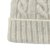 Beanies - Gårda Bad Gastein Cable Knit Wool Mix Beanie (hvid)