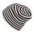 Beanies - Gårda Saint-Gervais Striped Wool Mix Beanie (brun/hvid)