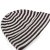 Beanies - Gårda Saint-Gervais Striped Wool Mix Beanie (brun/hvid)
