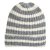 Beanies - Gårda Isfjord Slouch Beanie (grå/hvid)