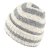 Beanies - Gårda Lech Striped Wool Mix Beanie (beige/grå)