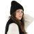 Beanies - Gårda Bad Gastein Cable Knit Wool Mix Beanie (sort)