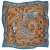 Tørklæde - Gårda Paisley Satin Scarf (orange)