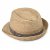 Stråhat - Gårda Marzagan Raffia Trilby (natur/blå)