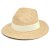Stråhat - Gårda Positano Fedora (natur/beige)