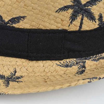 Hatte - Gårda Trilby Stråhat Palmer (naturlig)