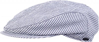 Sixpence / Flat cap - Wigéns Ivy Slim Cap (blå stripe)