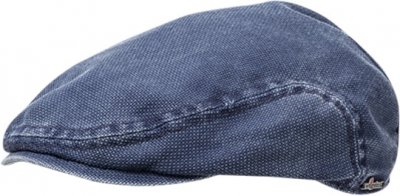 Sixpence / Flat cap - Wigéns Ivy Slim Cap (mørkeblå)