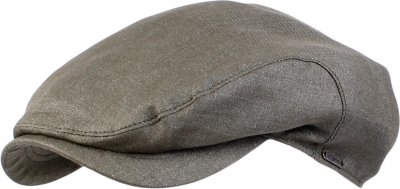 Sixpence / Flat cap - Wigéns Ivy Classic Cap (olivengrøn)