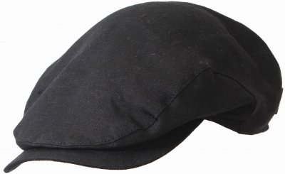 Sixpence / Flat cap - Wigéns Ivy Classic Cap (sort)