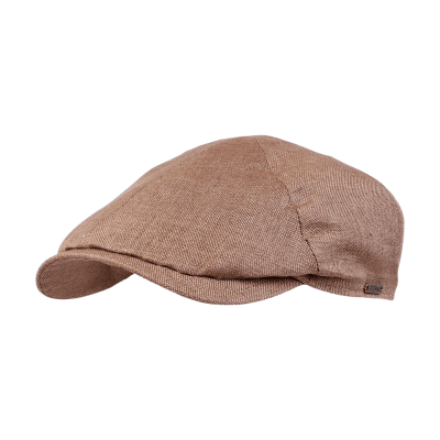 Gubbkeps / Flat cap - Wigéns Newsboy Slim Cap (Ljusbrun)
