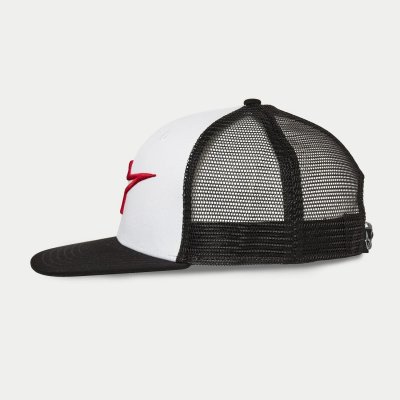Caps - Alpinestars Corp Trucker Cap (hvid/sort)